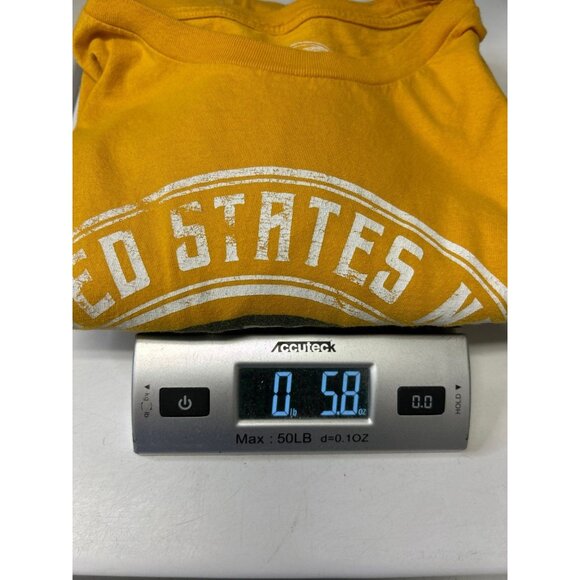 7.62Design Mens Short Sleeve US NAVY Pride CPO Selectee Graphic Tee Gold L - Picture 7 of 7